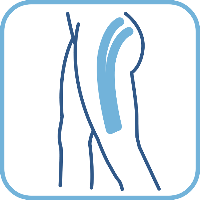 Kinezio tape felhelyezés a FüredFiziomedben