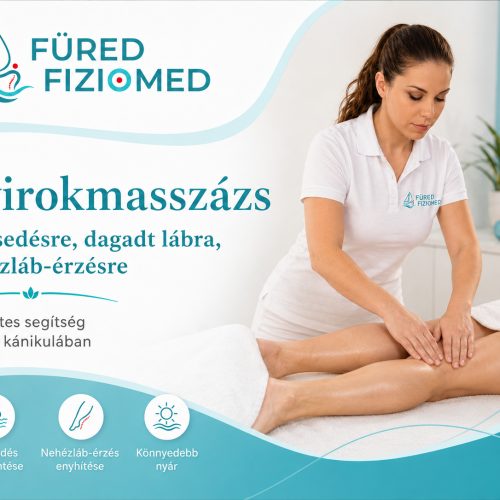 Nyirokmasszázs a FüredFizioMedben